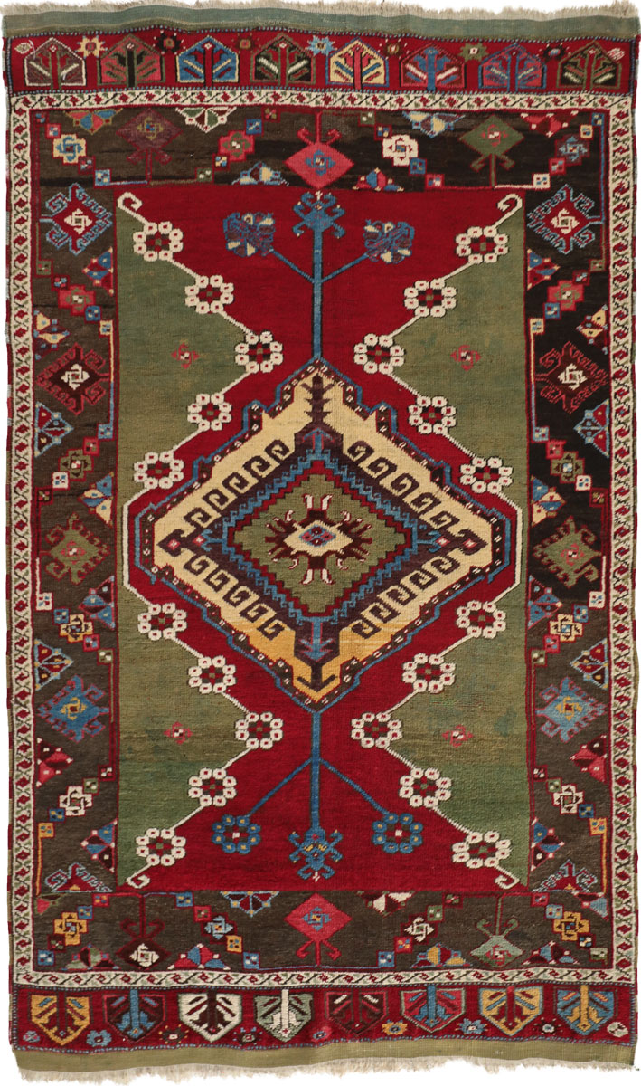 Antique Turkish Kirsehir Carpet - Orley Shabahang