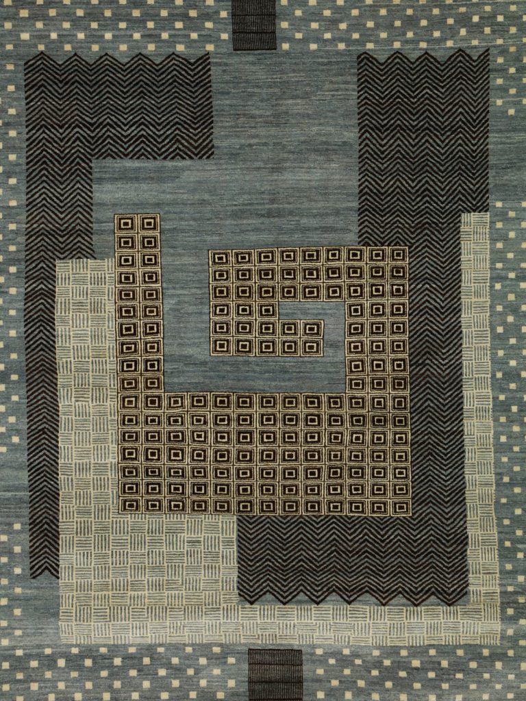 Labyrinth carpet interior medallion photo