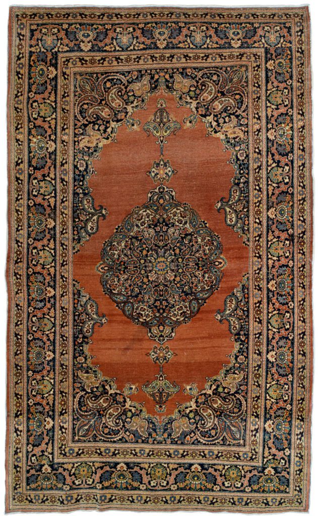 Antique Haji Jalili Carpet Overall Photo