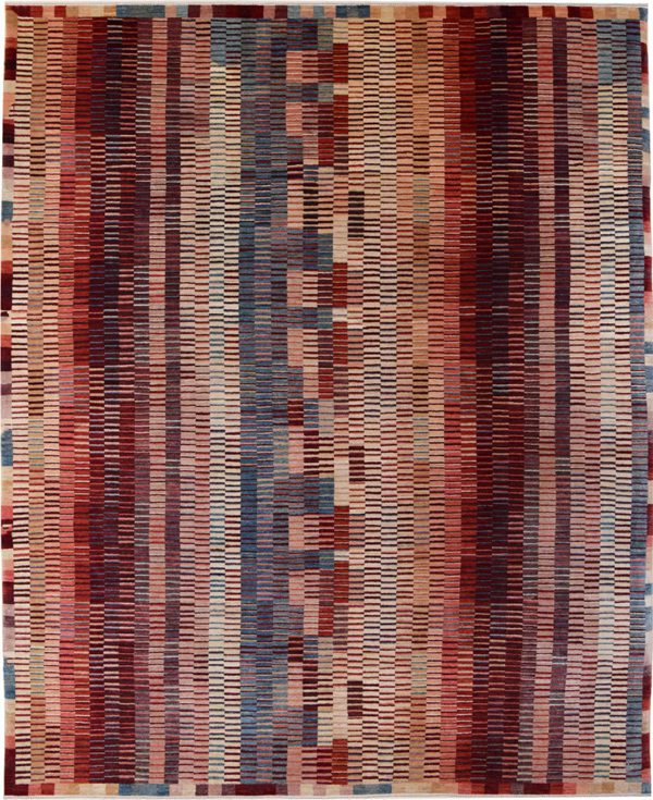 Colorful Modern Mirage Wool Rug