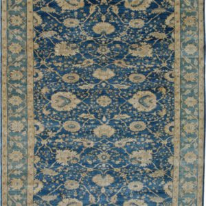 Blue Transitional Persian Wool Rug