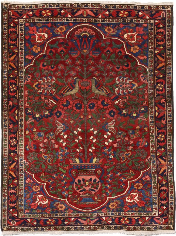 Ant. Bakhtiari carpet overall photo