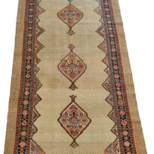 Antique Sereband Persian Carpet Overall Photo