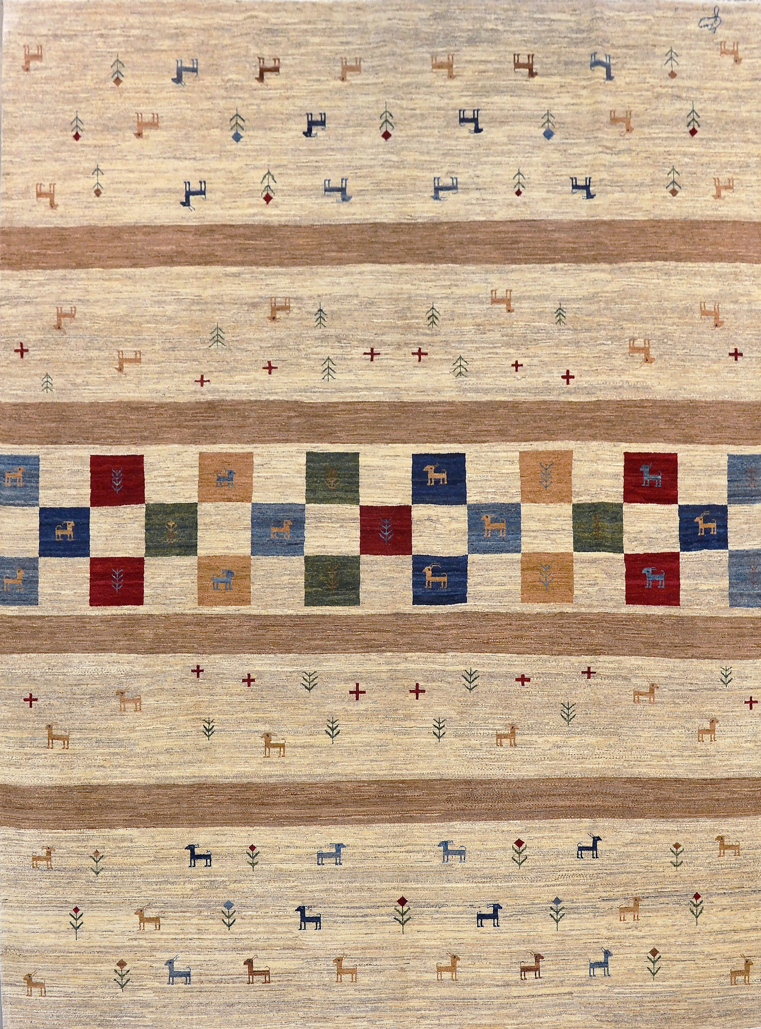 Tribal Ghashghai Carpet Overall Photo