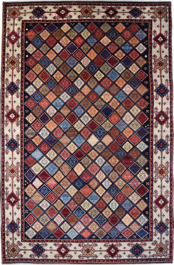 Colorful Ghashghai Carpet Overall Photo