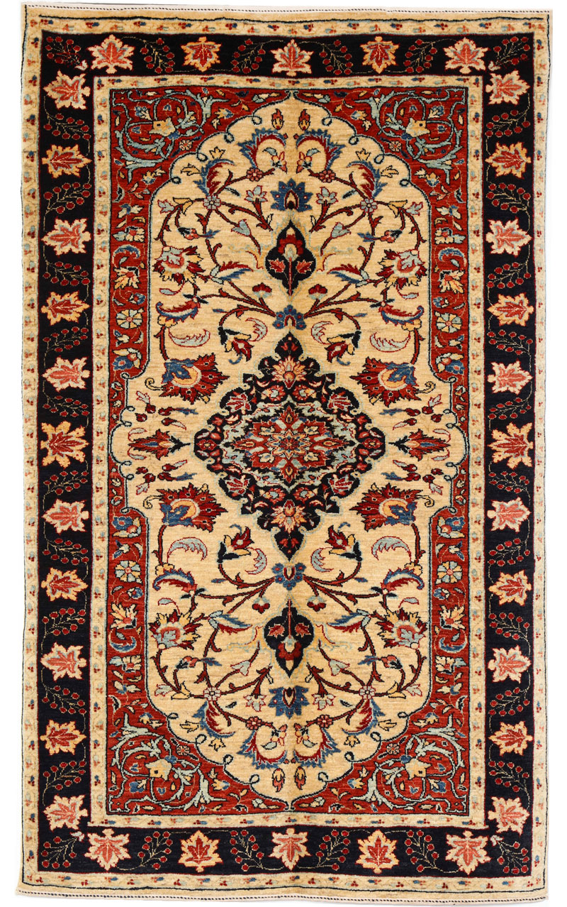 Modern Kashan Mohtasham carpet