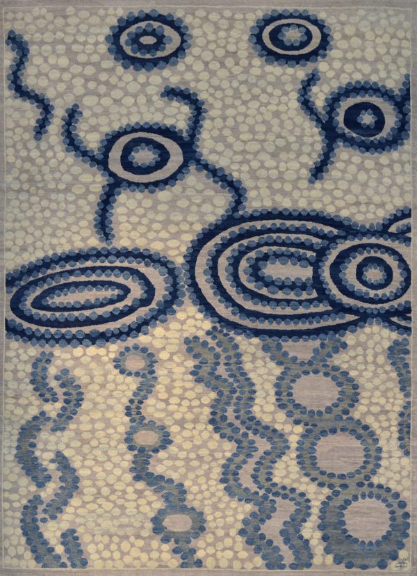 Muru Indigo carpet overall photo