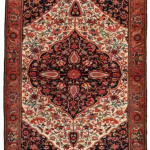 Antique Persian Meeshan Malayer carpet overall photo