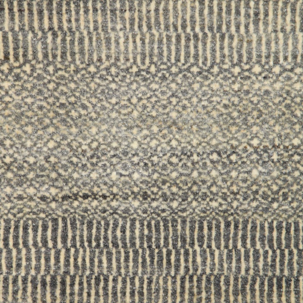 Gray and Cream Rain Carpet detail photo 2