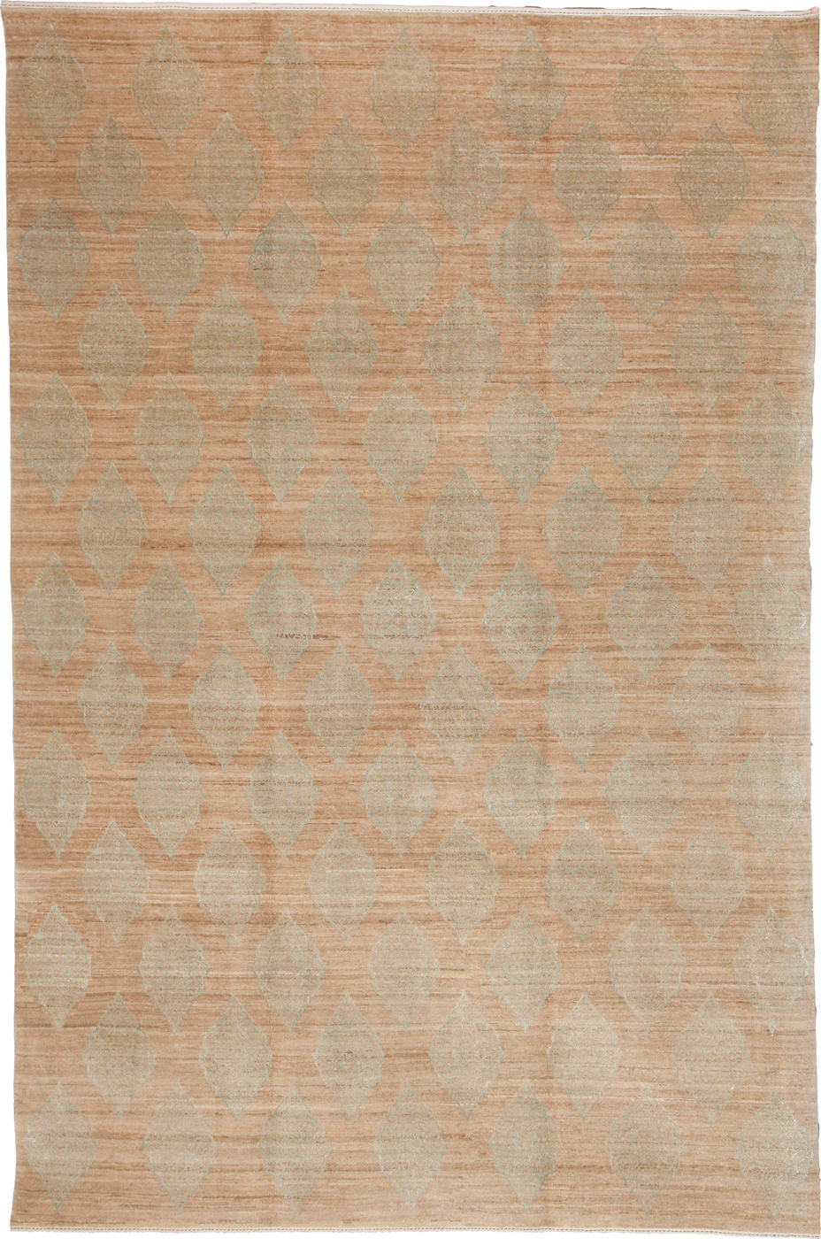 Belgian Lace – hand-knotted contemporary wool and silk carpet – 5’x7’’ – Overall Photo