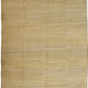 Rain No.3 – Light Blue and Gold Contemporary Carpet – Hand-knotted Wool - overall carpet photo