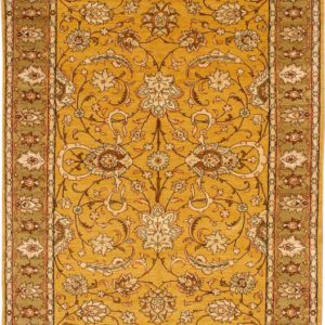 Gold & Cream Isfahan carpet - 6’2”x8’8” – From the Orley Shabahang Formal Collection