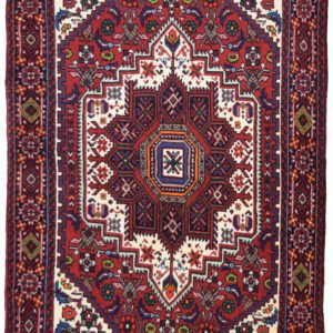 Traditional Persian Semi-Antique Gholtogh Carpet overall photo