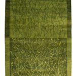 Contemporary Green Luri Carpet overall photo