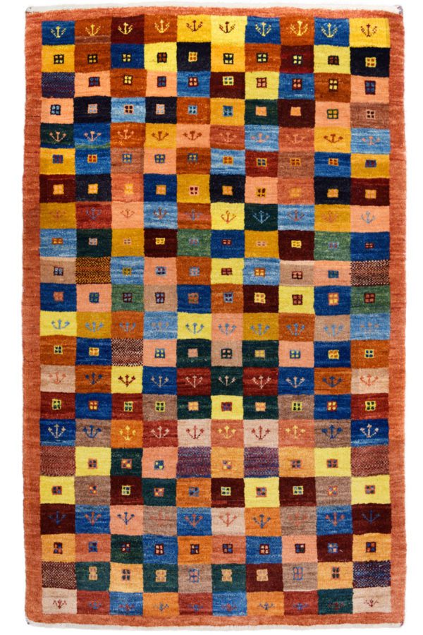 Colorful Geometric Persian Garden Carpet Overall photo