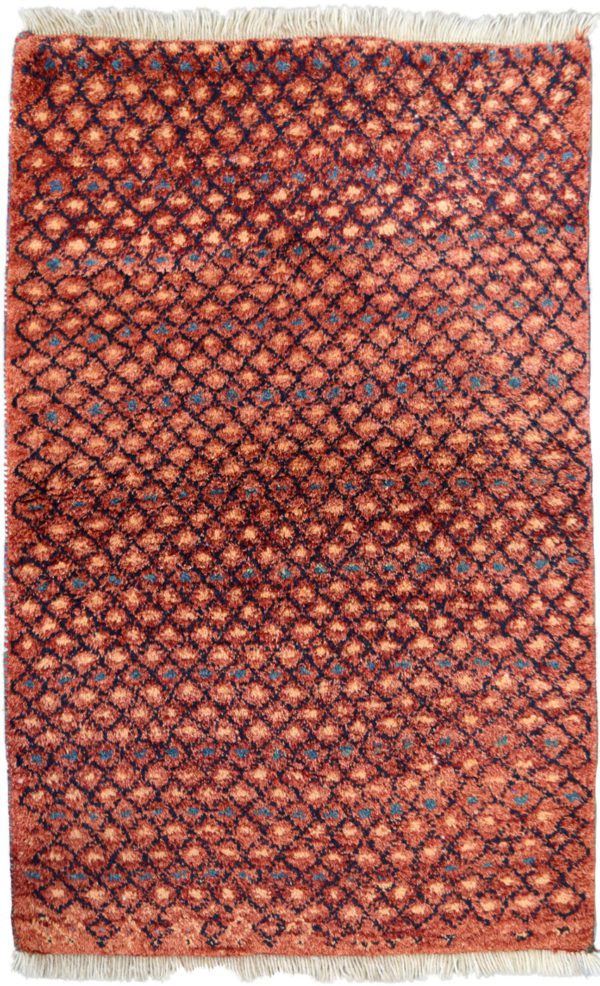Robust Red All Over Persian Gabbeh Carpet overall photo