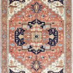 Modern Hand-knotted Heriz Serapi Carpet Overall Photo
