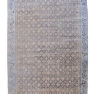 Gray Transitional Khotan Carpet Overall Photo