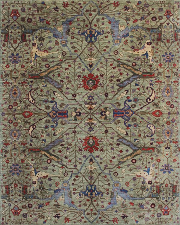 Light Green Aryana Carpet – Overall Carpet Photo – 8’3”x10’4”