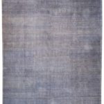 Orley Shabahang’s Excelsior Carpet in gray on gray wool. Overall Carpet Photo.