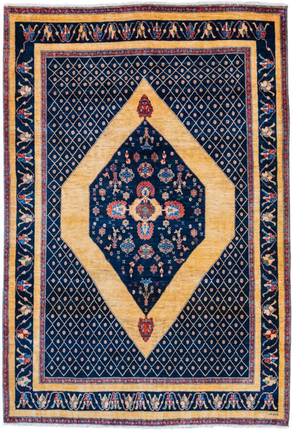 Orley Shabahang Shekarloo Carpet - 7'2"x9'4" - Overall Carpet Photo