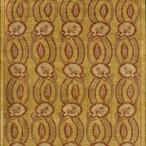 Dandelion Dreams - Contemporary Arts & Crafts Persian Carpet - 8x10 - Overall Carpet Photo