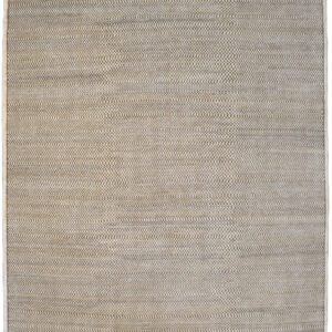 Orley Shabahang’s Signature “Mottle” Cream and Brown Minimalist Carpet - 8’x10 - Overall Carpret Photo