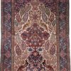 Antique Isfahan Tree of Life Persian Pure Wool Handknotted Carpet with Phoenix Motifs