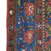 Blue Border Antique Bakhtiari Persian Carpet Garden Design