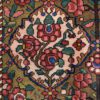 Bakhtiari Bibibaft Area Rug Antique Persian Carpet Pink and Red