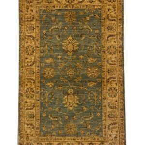 Soft golden sultanabad 3x5 rug.