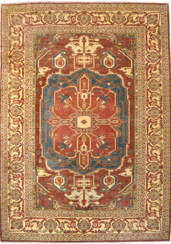 Orley Shabahang Sarapi Heriz Carpet - 9'x12' - Overall Photo