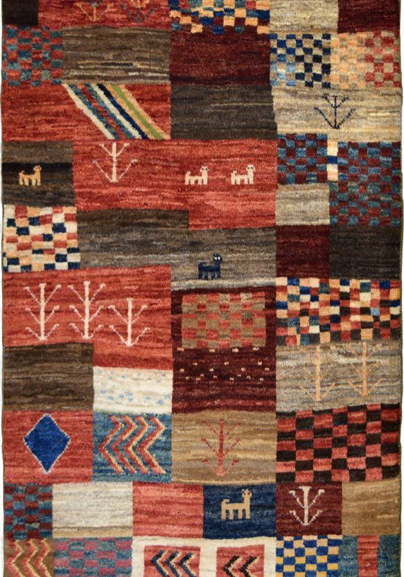 Colorful Geometric Luri Carpet overall carpet photo