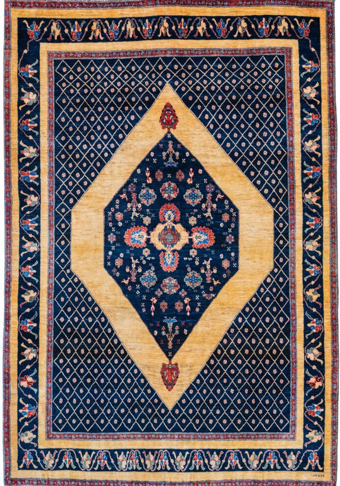 Orley Shabahang Shekarloo Carpet - 7'2"x9'4" - Overall Carpet Photo